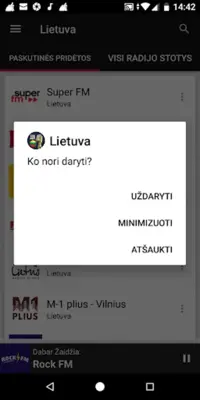 Lithuanian Radio Stations android App screenshot 0